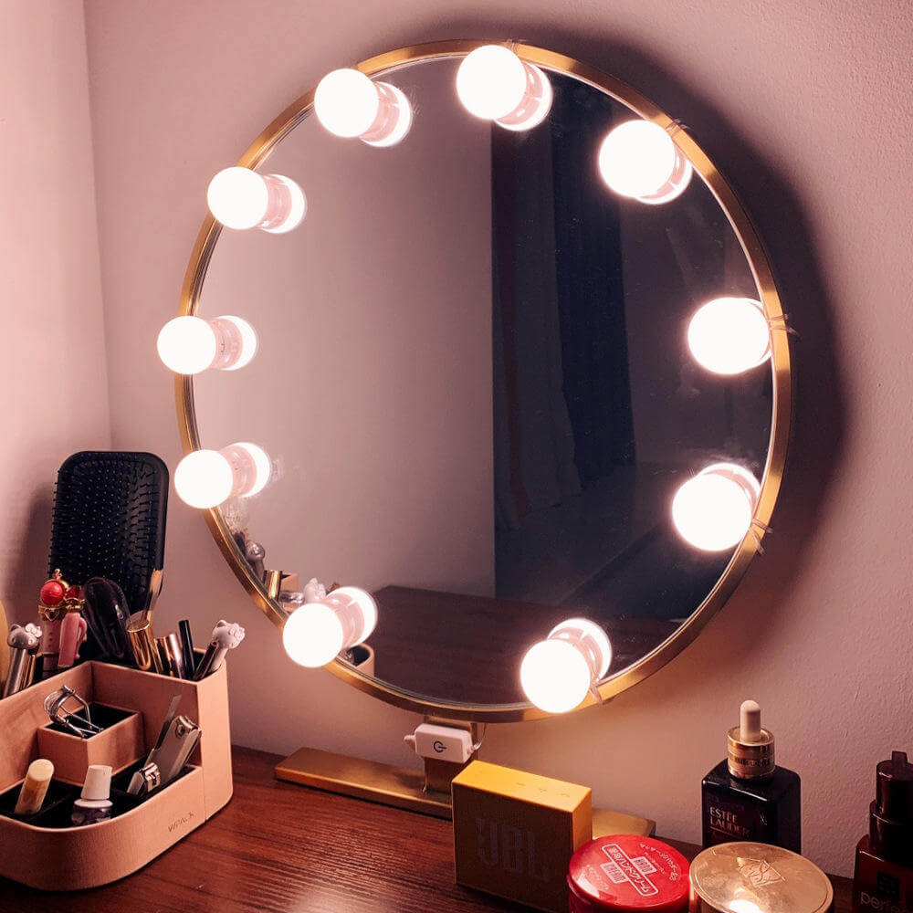 Hollywood Vanity Makeup Mirror Lights Payra 